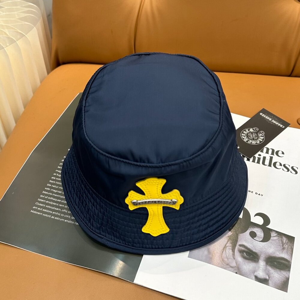 Chrome Hearts patchwork cross bucket hat - image 12